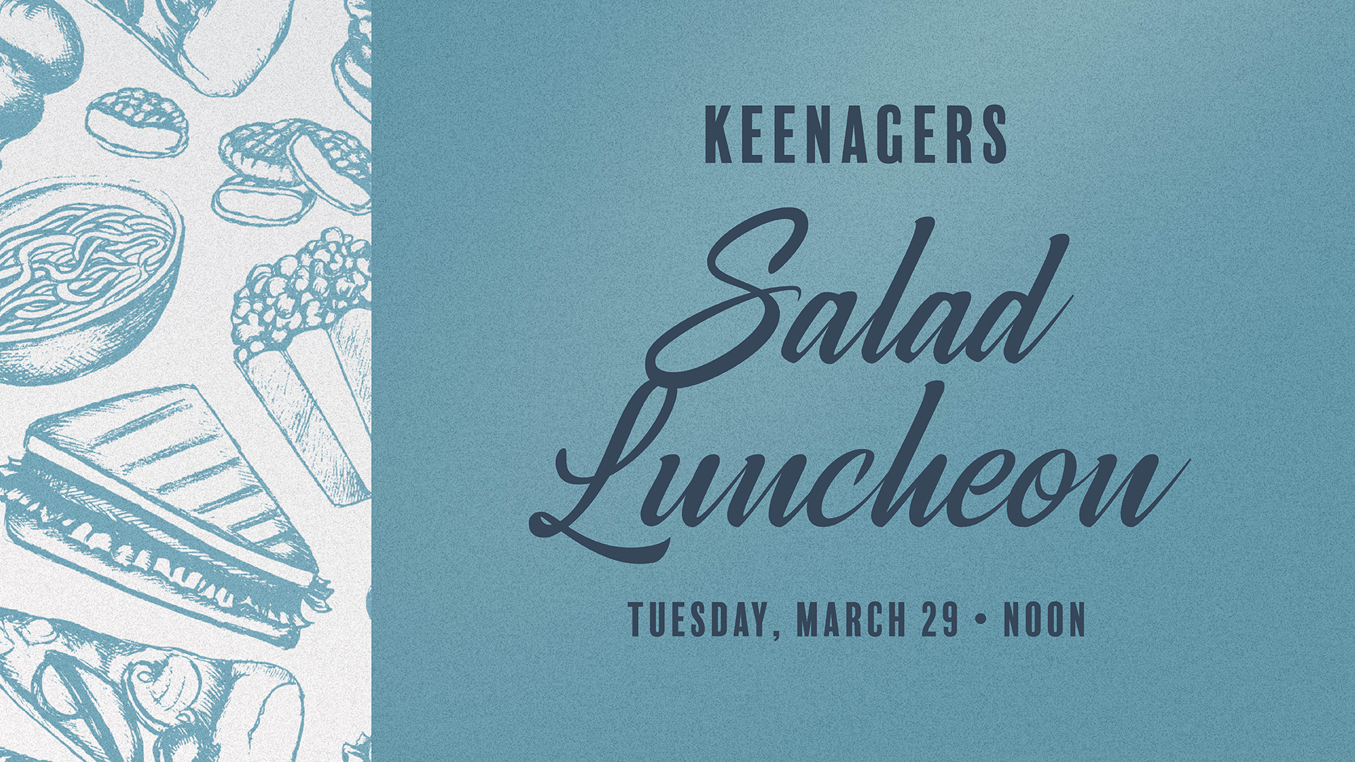 Keenagers Salad Luncheon